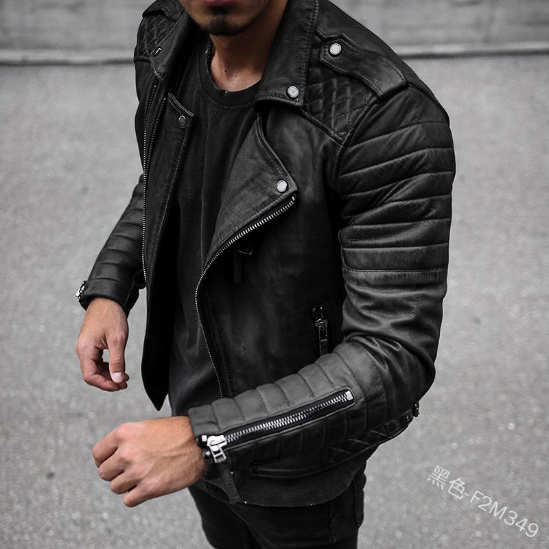 Elegante Lederjacke Taylor Style