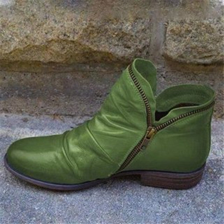 Viannele | Lederstiefel Schnellverschluss Damen