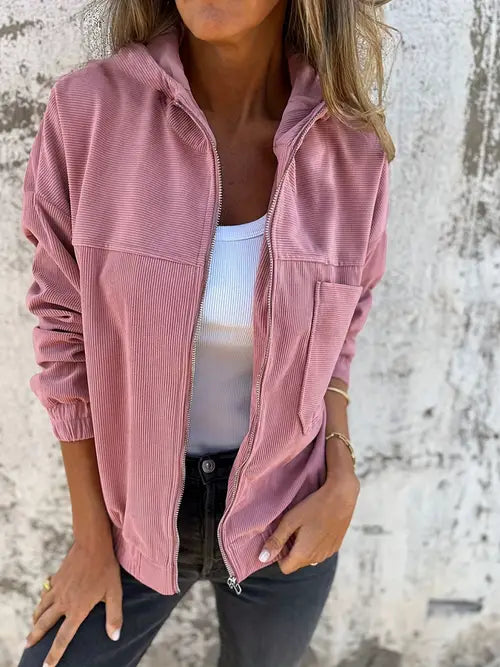 Robuste Outdoor Jacke Cordura Reißverschluss