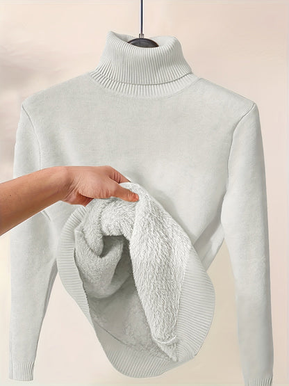 Weiche Wollsweater für Damen Kalte Tage