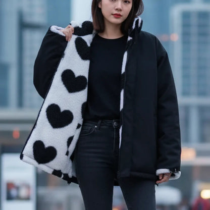 Stylische Damen Winterjacke Chic & Gemütlich