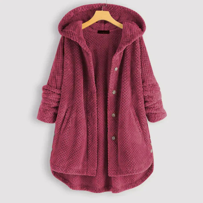 Damen Winterjacke Fleece Warm & Stylish
