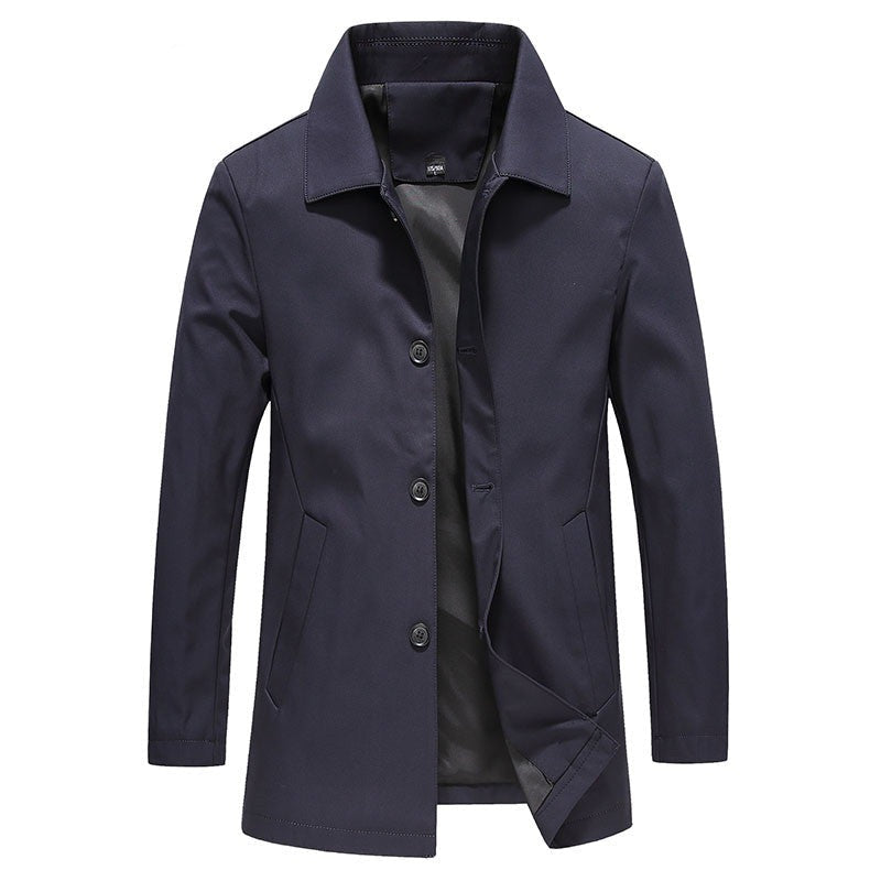 Herren Blazer Slim Fit Kragenjacke
