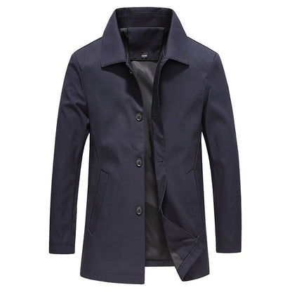 Herren Blazer Slim Fit Kragenjacke