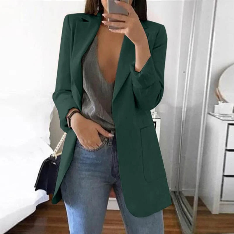 Modischer Streetwear Blazer Elegant Slim