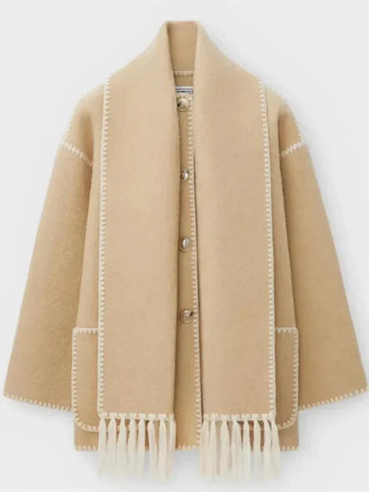Stylische Frauen Winterjacke Modern
