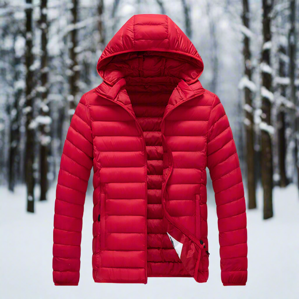 Winter Pufferjacke Damen Kapuze