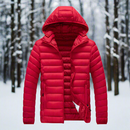 Winter Pufferjacke Damen Kapuze