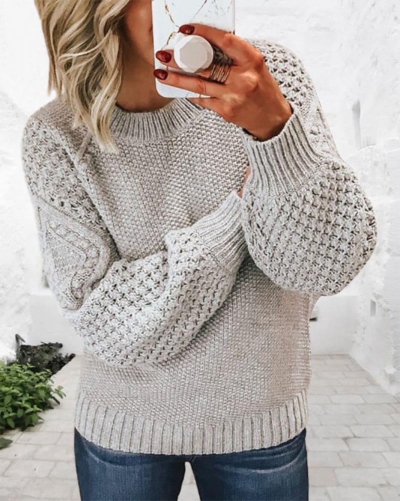 Elegante Pullover Damen Basic - IdealeKleiden