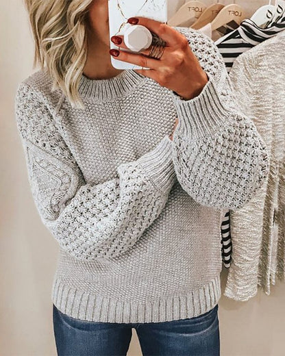 Elegante Pullover Damen Basic