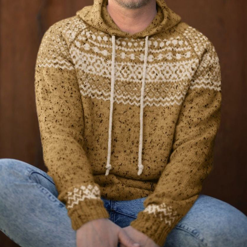 Herren Hoodie Retro Style