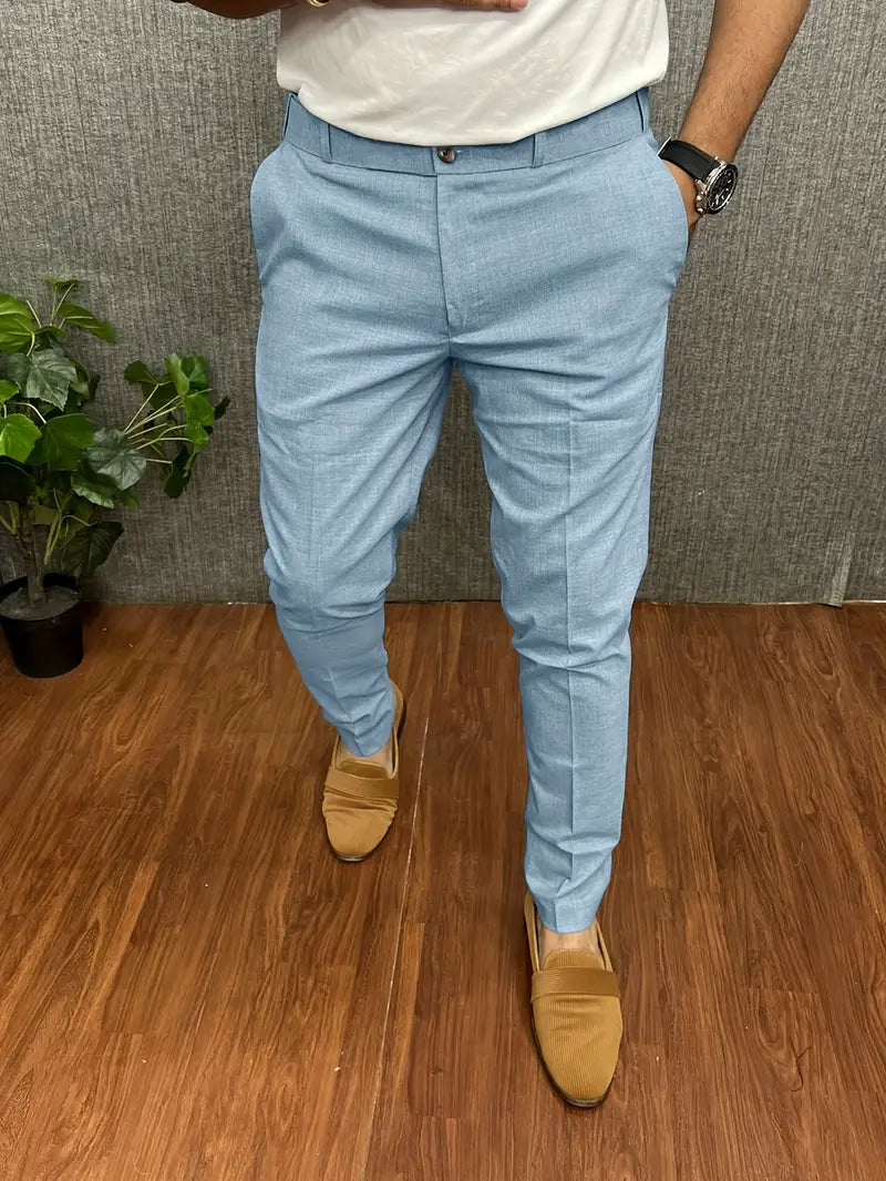 Herren Anzughose Halbformell Elegant