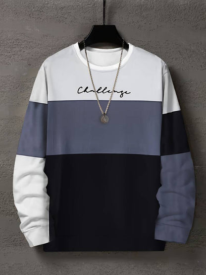 Moderner Herren Pullover Streetwear Style
