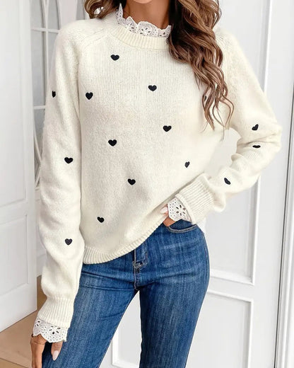 Trendy Kleid Lässig Chic