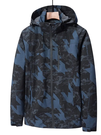 Wasserdichte Herrenjacke Outdoor Funktion