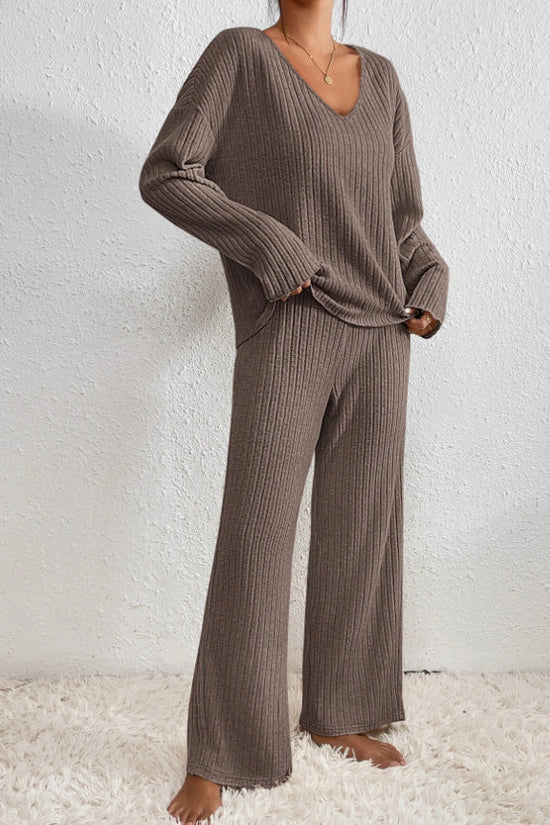 Damen Lounge Set 2-teilig Baumwolle