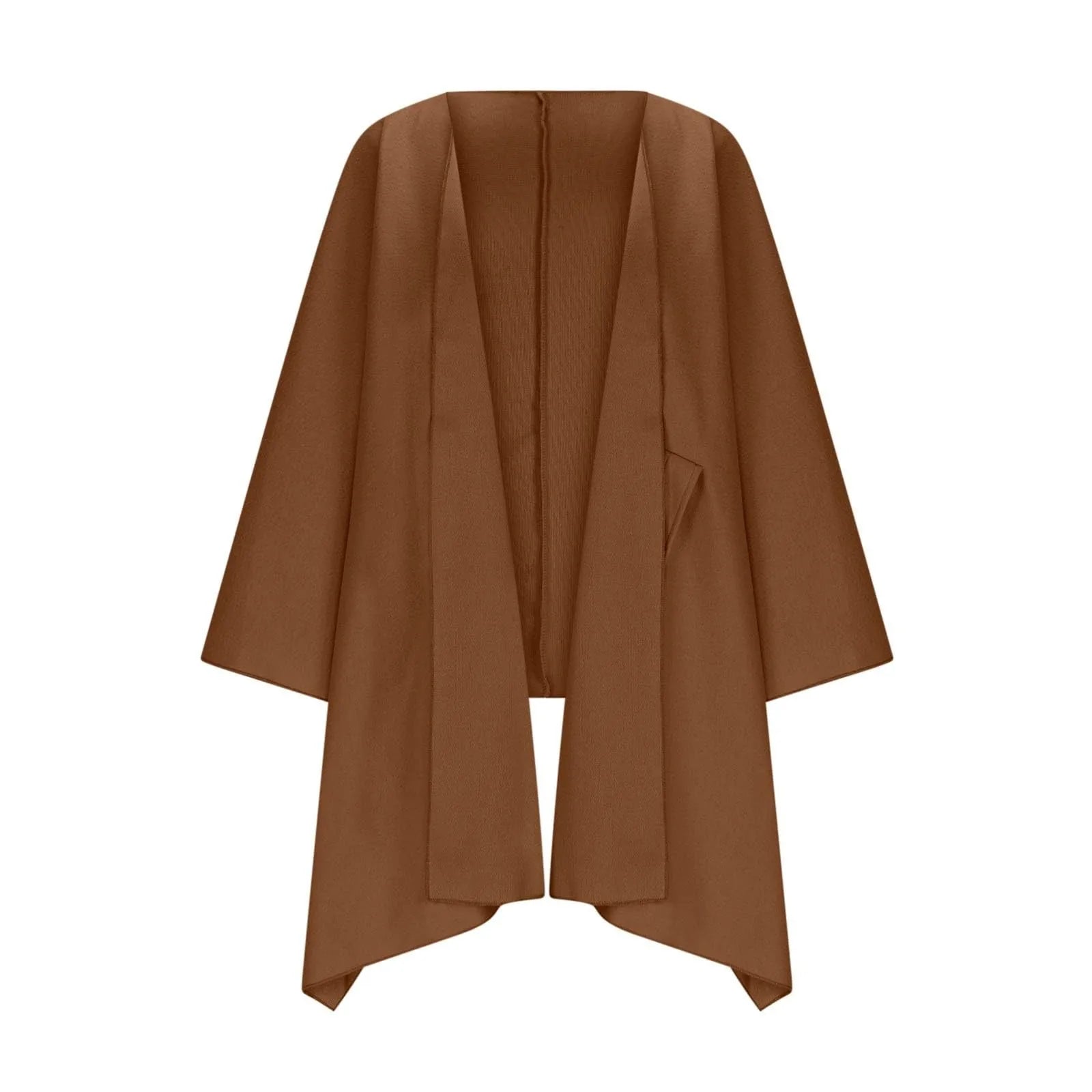 Damen Longcardigan Fledermaus Ärmel Elegant - IdealeKleiden