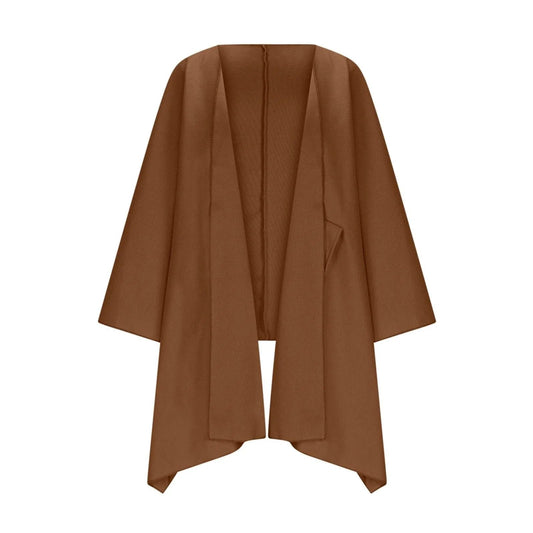 Damen Longcardigan Fledermaus Ärmel Elegant - IdealeKleiden