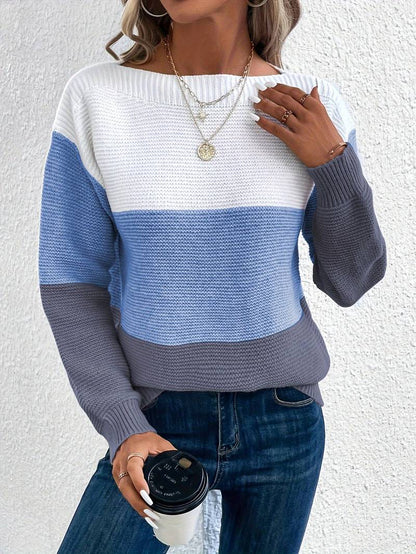 Lyra – Stylischer Pullover Rundhals Modern