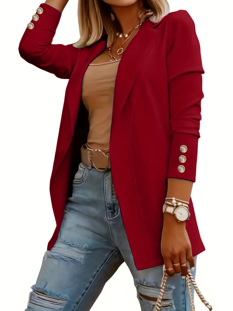 Fiona - Damenblazer Langarm Frühjahr Chic