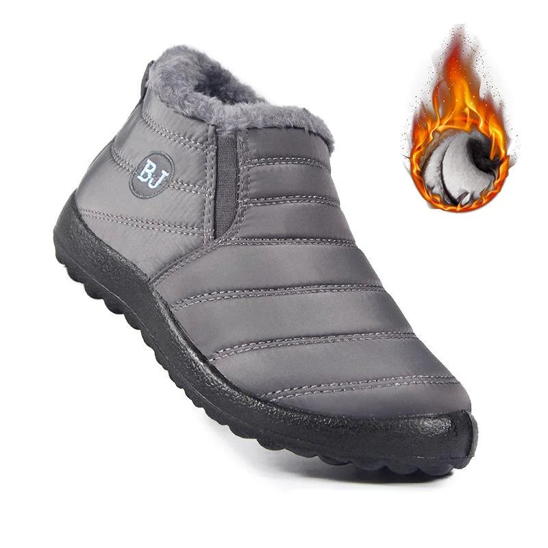 Damen Schneestiefel Warm & Bequem Winterstiefel