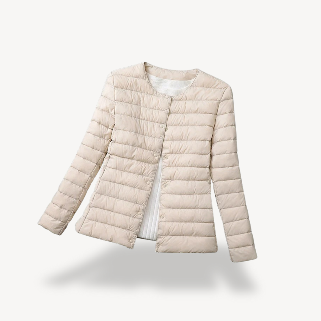 Damen Pufferjacke Leicht und Warm