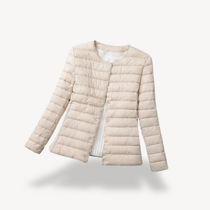 Damen Pufferjacke Leicht und Warm