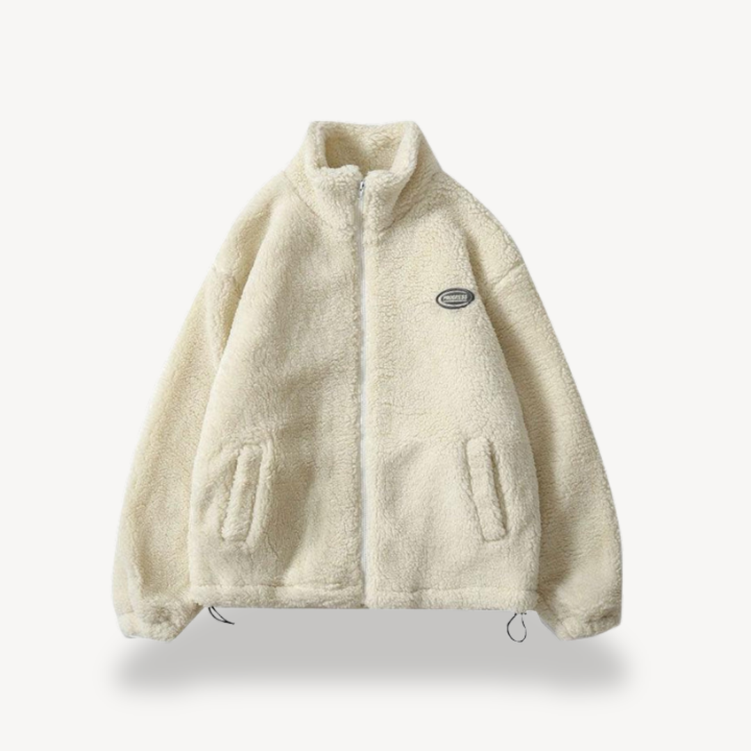 Damen Fleece Jacke Weich Warm Zip