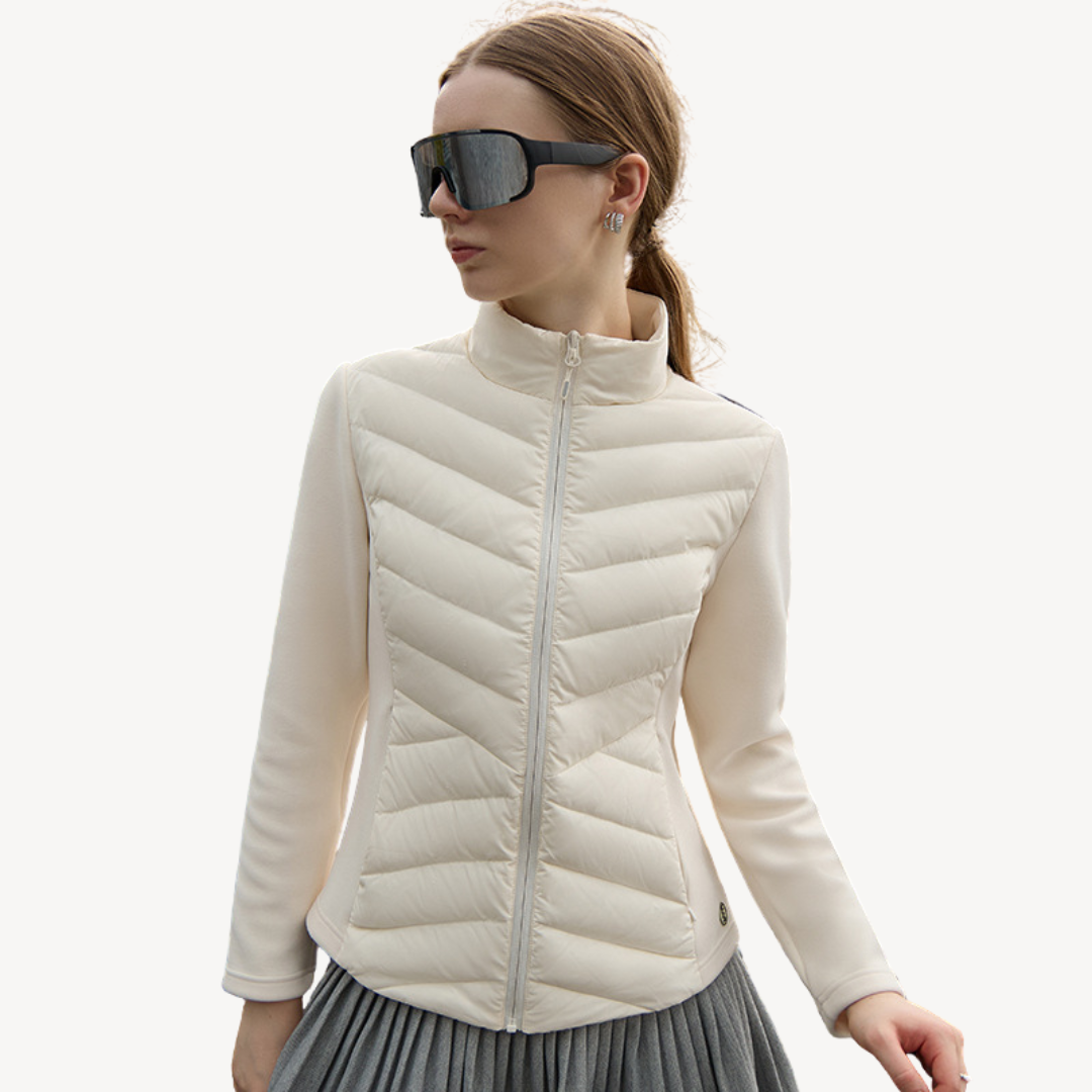 Wasserabweisende Damen Pufferjacke Warm - IdealeKleiden