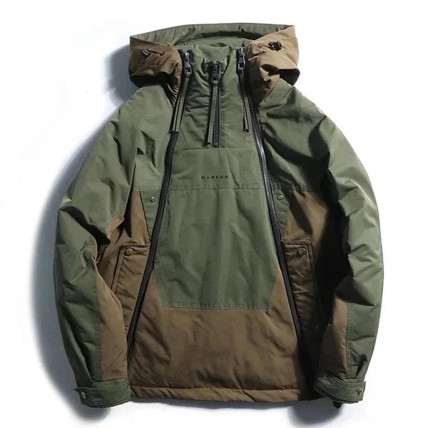 Männer Jacke Farbblock Sportlich Modern - IdealeKleiden