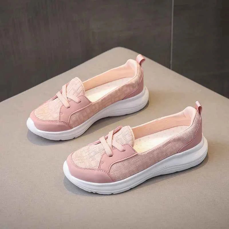 Damen Halbschuhe Komfortabel Lederschuhe - IdealeKleiden