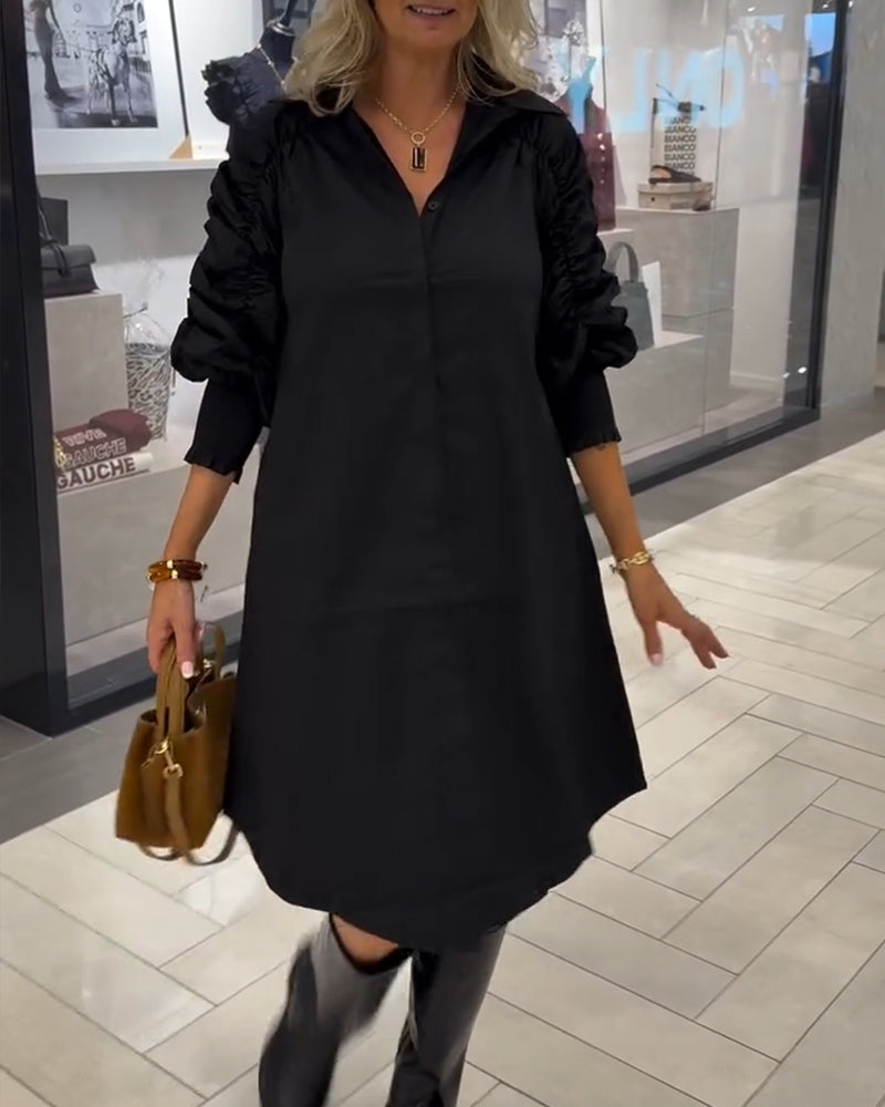 Elegante Damenkleidung | Chic Hemdbluse Einfach
