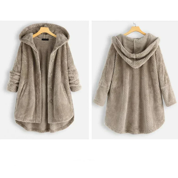 Weiche Fleecejacke Gemütlich Stylish - IdealeKleiden