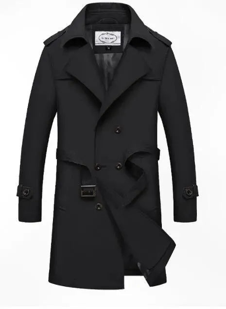 Stylisher Trenchcoat Männer Mode