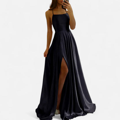 Damen Sommerkleid Ärmellos Elegant Maxi-Formal
