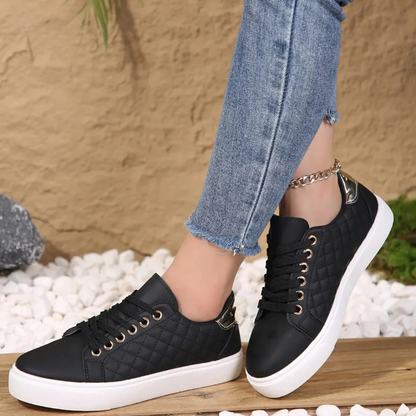 Damen Sportschuhe Bequem Schnüren