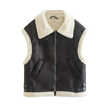 Leder Bodywarmer Elegant & Komfortabel