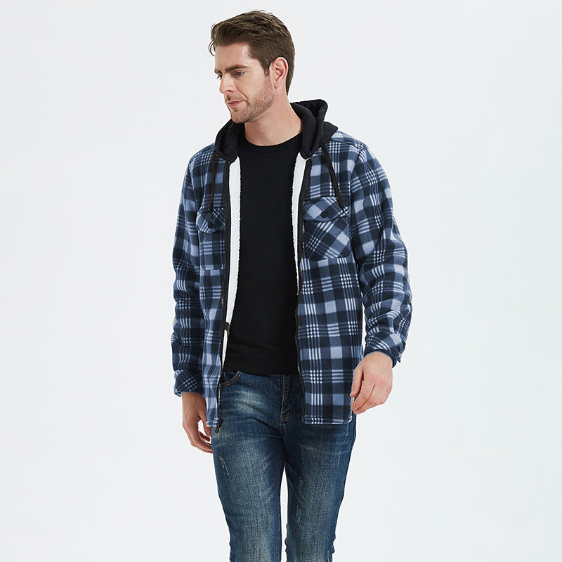 Herbstjacke Damen Kapuze Warm