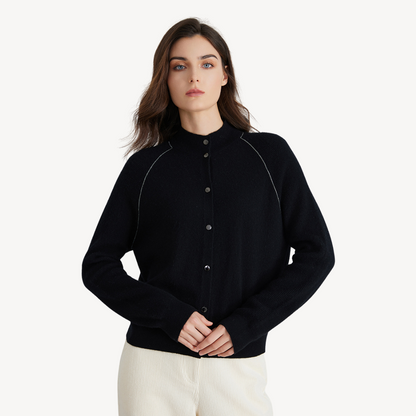 Komfortabler Damen-Cardigan Weiches Baumwolle