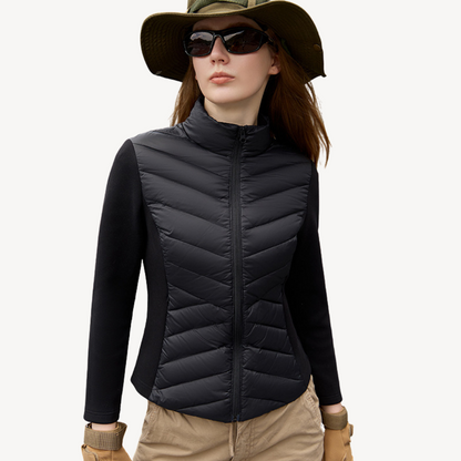 Wasserabweisende Damen Pufferjacke Warm