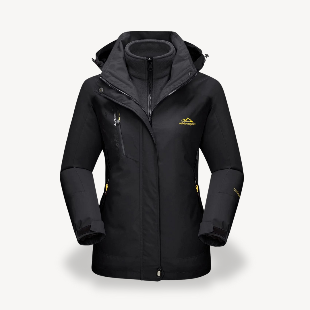 Wasserdichte Damen Skijacke 3-in-1 Funktion