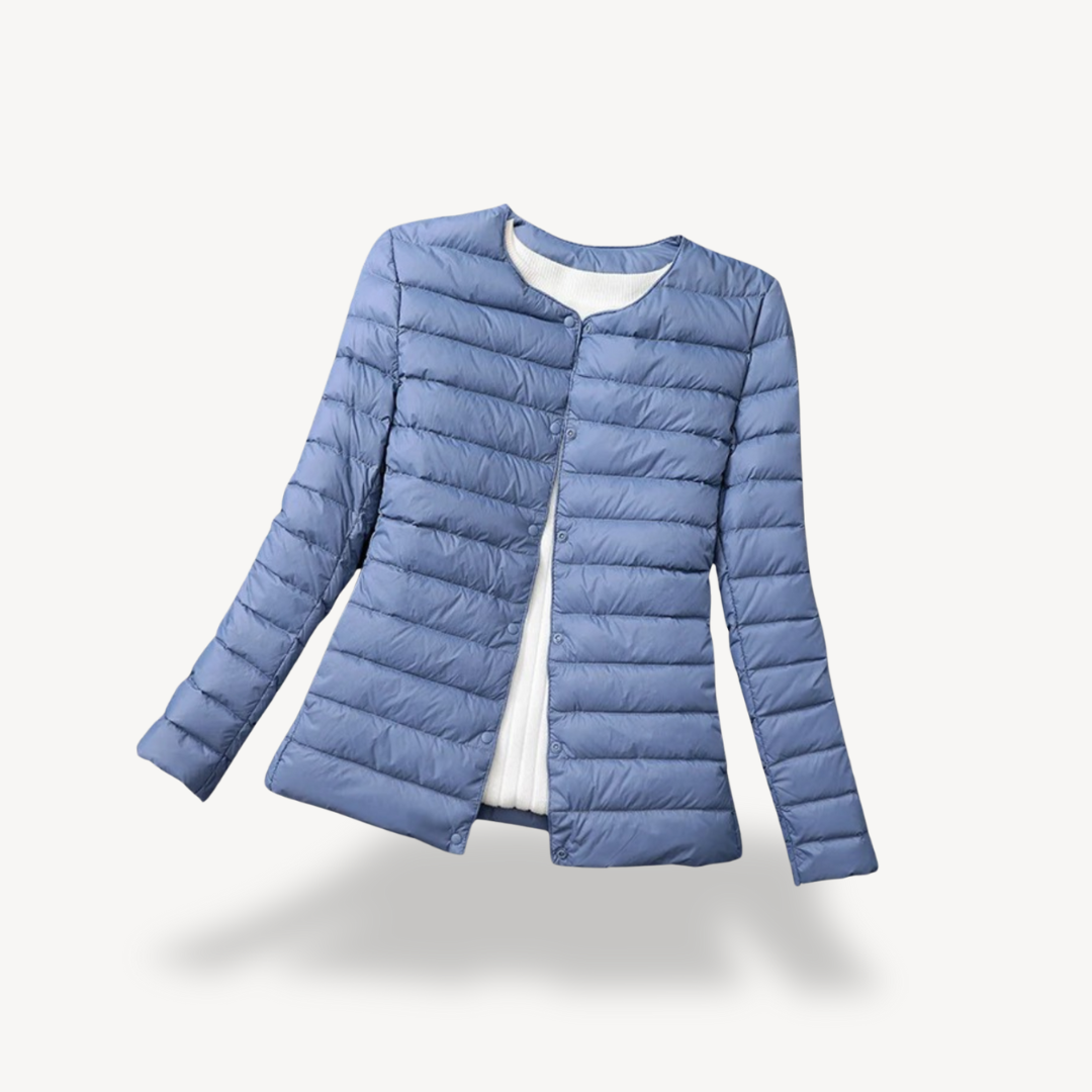 Damen Pufferjacke Leicht und Warm
