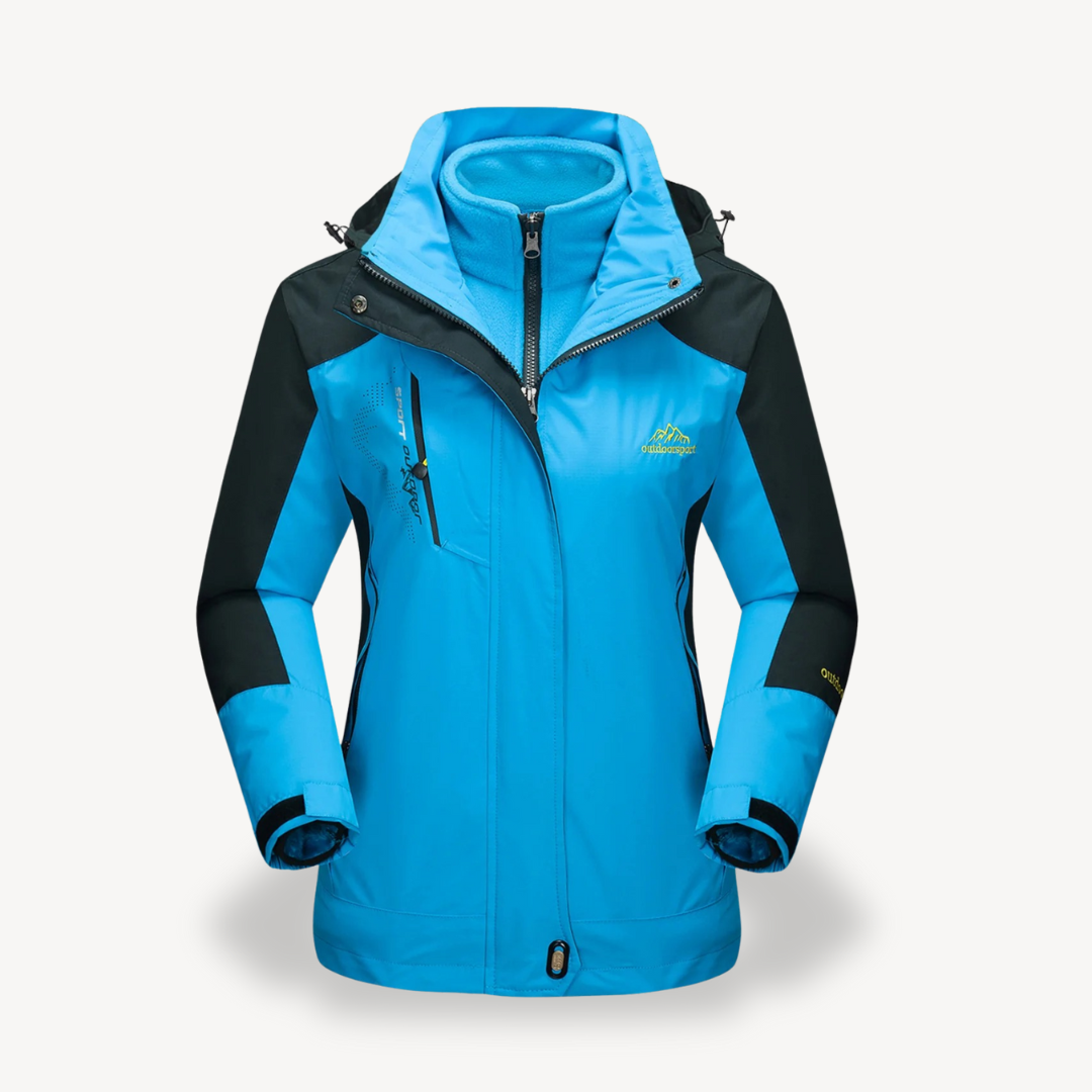 Wasserdichte Damen Skijacke 3-in-1 Funktion