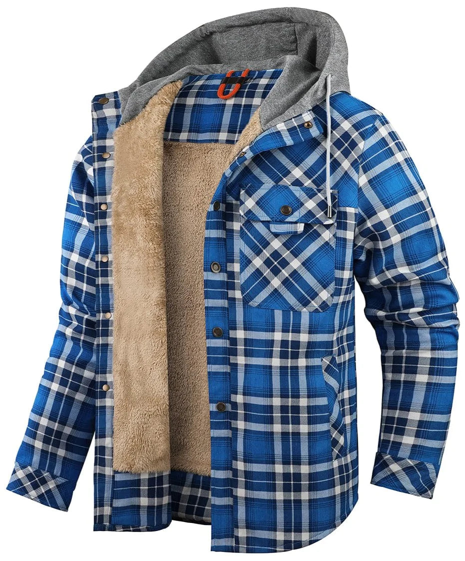 Wattierte Waldjacke Warm Winter
