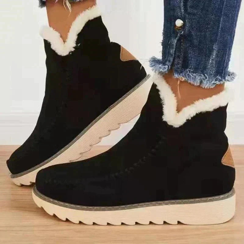 Stilvolle Winterstiefel Damen Warm gefüttert