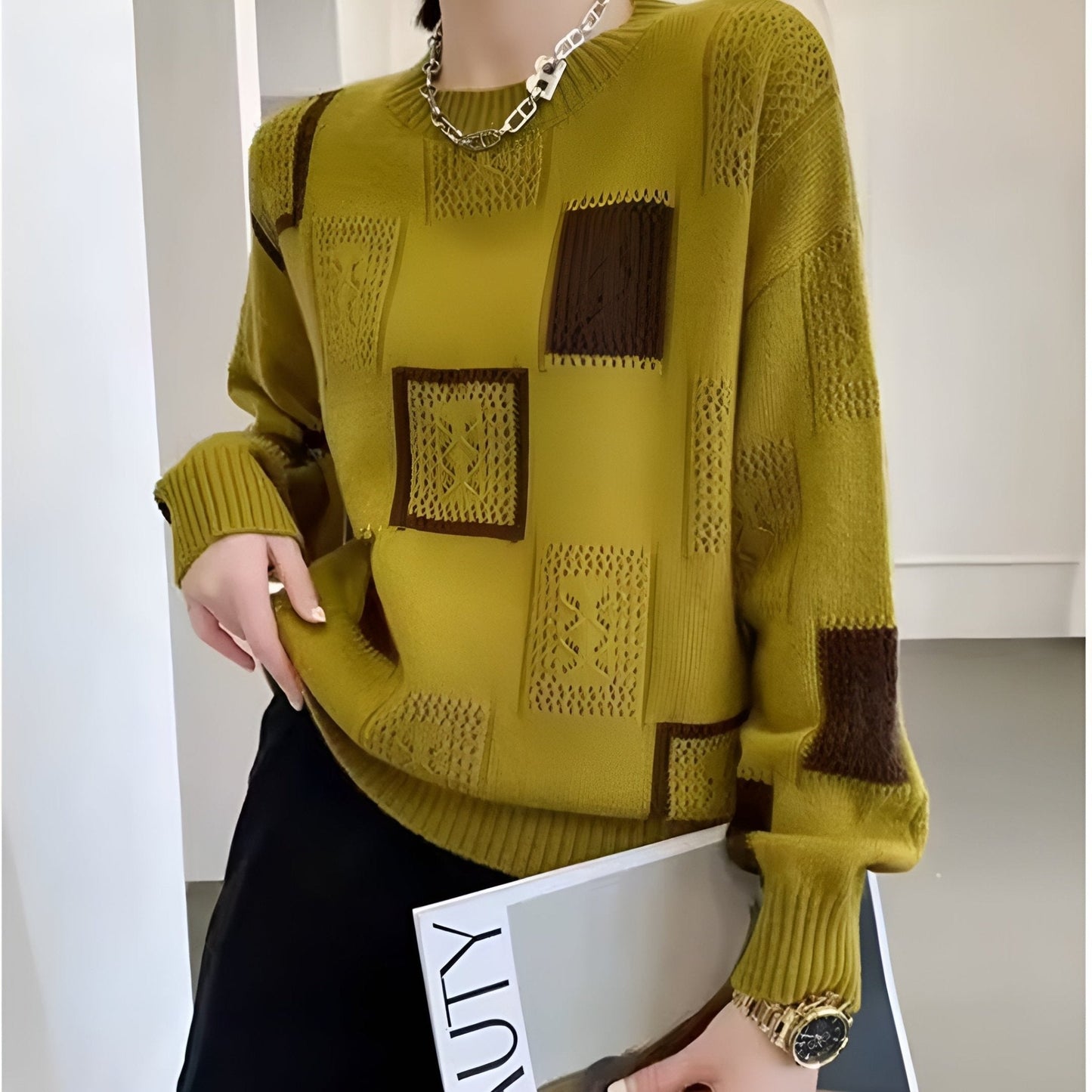 Luxus Pullover Warm Gemütlich