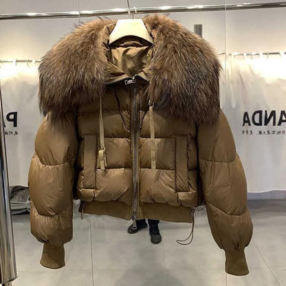 Warme Pufferjacke Damen Stilvoll