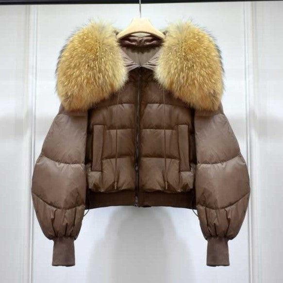 Warme Pufferjacke Damen Stilvoll
