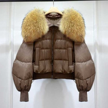 Warme Pufferjacke Damen Stilvoll