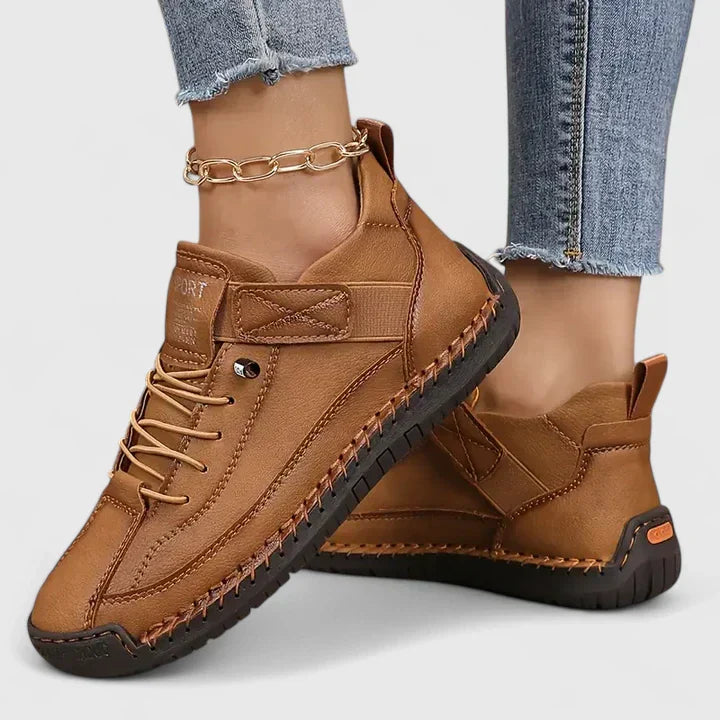 Damen Sneaker Lässig Schnüren